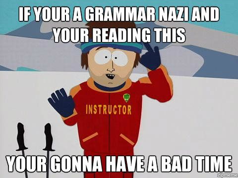 Grammar nazi