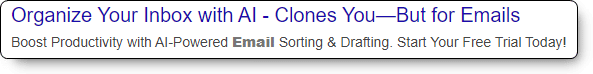Email overload - the ad reality?