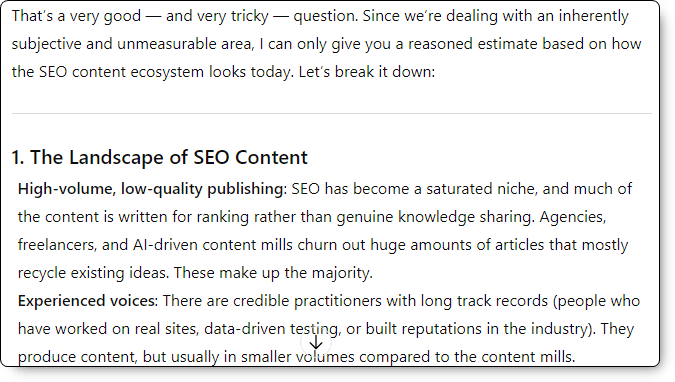 Spotting the opinionated idiots - flaws in the matrix